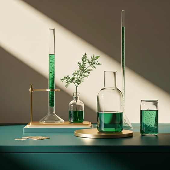 Laboratory equipment and botanicals
